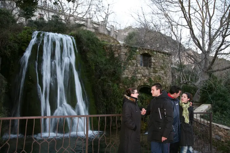 La cascata di San Valentino (Archivio L'Unione Sarda)
