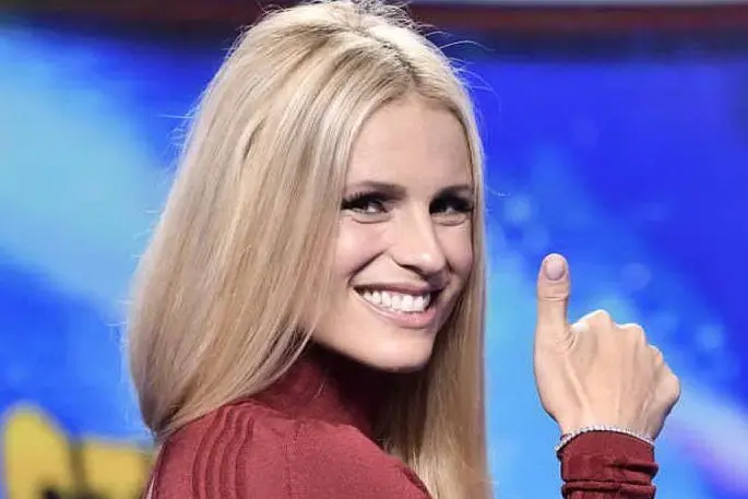 Michelle Hunziker (foto Ansa)