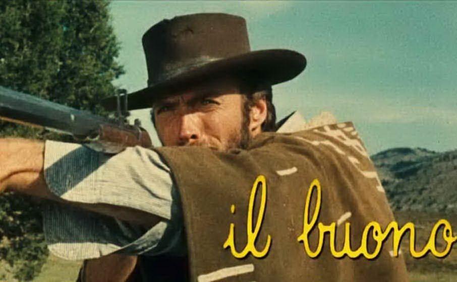 Sergio Leone lo sceglie per interpretare l'\"Uomo senza nome\" nei film della \"trilogia del dollaro\" (foto Wikipedia)