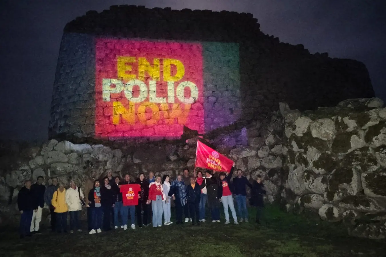 Abbasanta, Losa illuminato (foto concessa)