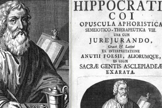 Il giuramento di Ippocrate (foto da Google)