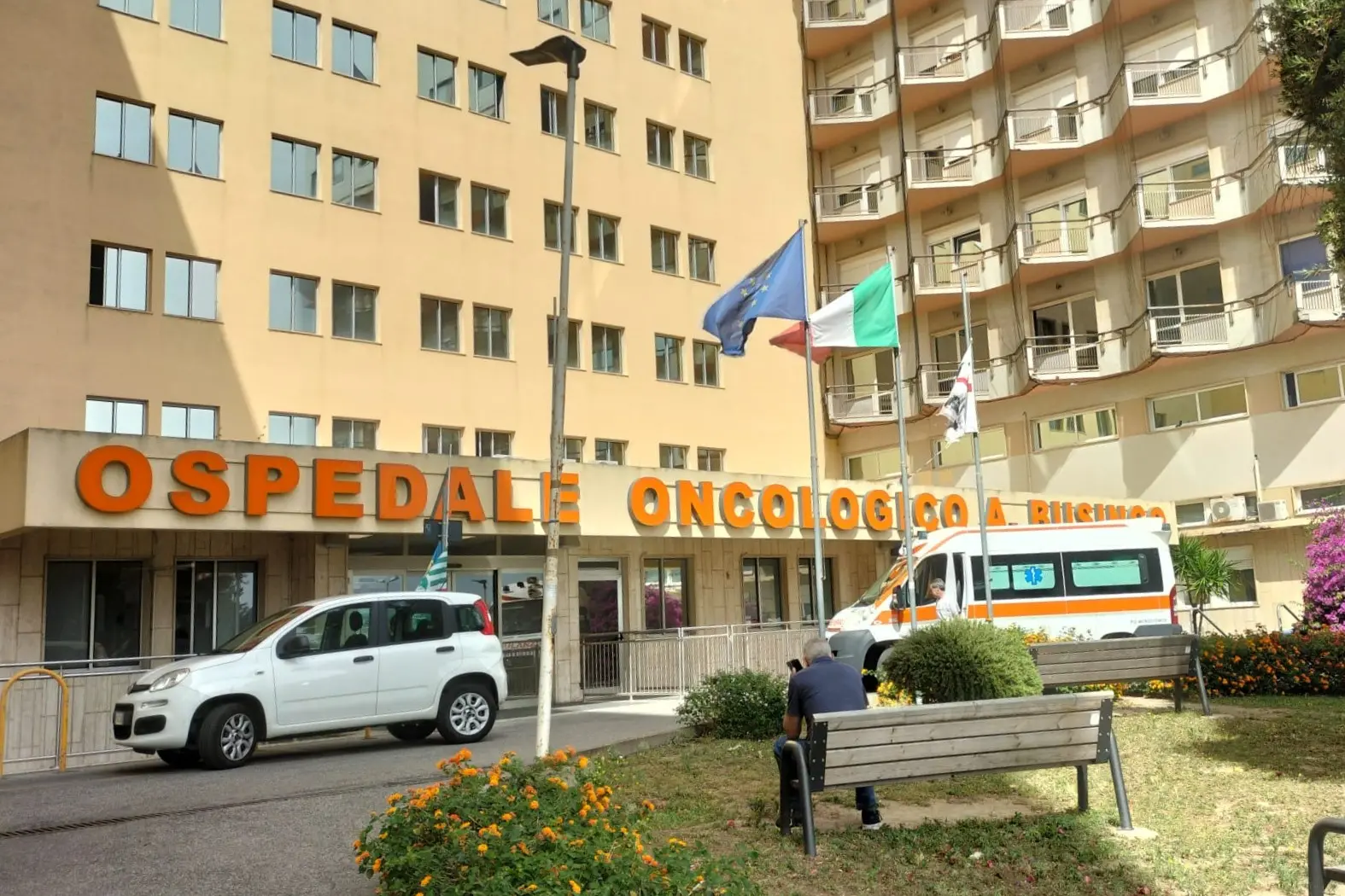 L'ospedale Oncologico di Cagliari (L'Unione Sarda)