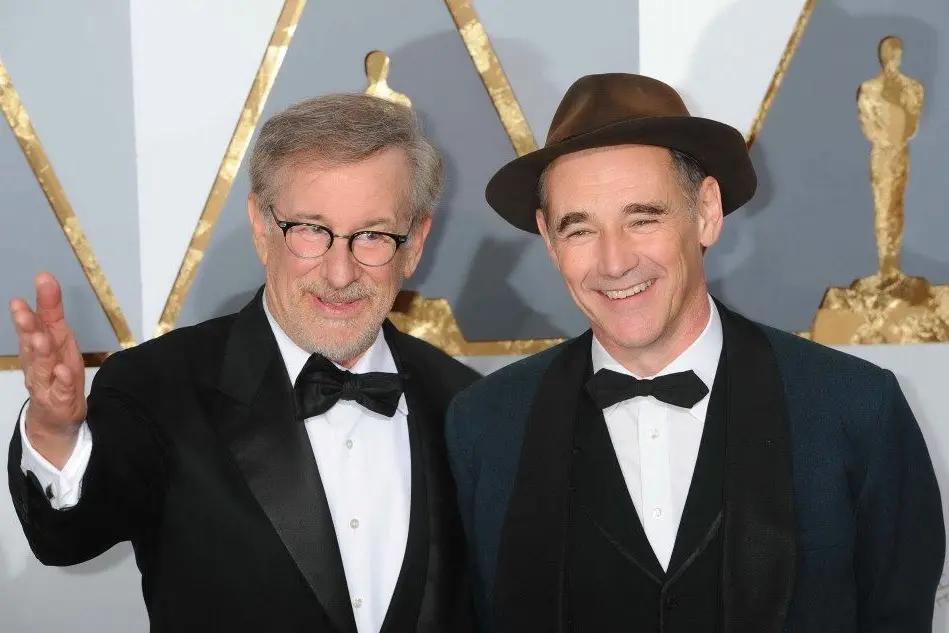 Steven Spielberg e Mark Rylance