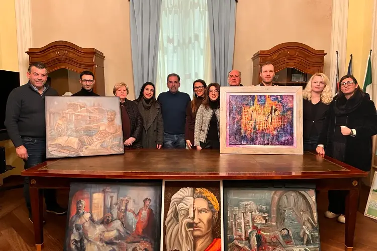 La premiazione dei vincitori a Porto Torres (foto Pala)