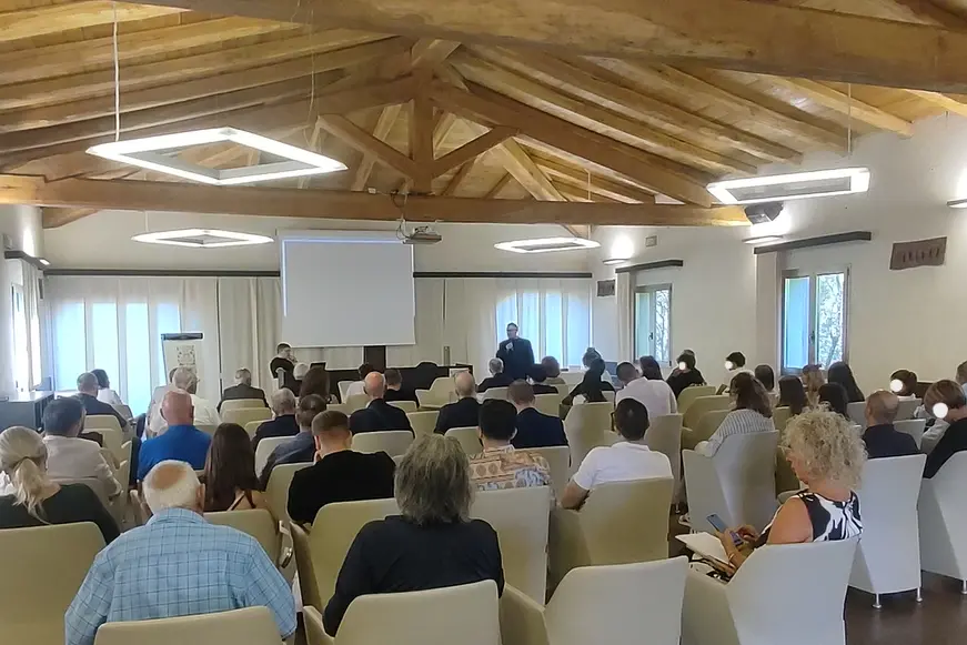 Arzachena, un momento del convegno (foto Ronchi)