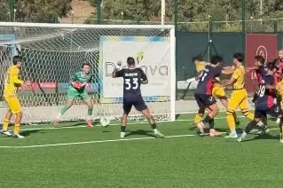 La rete di Ghia (Cos) 1-0