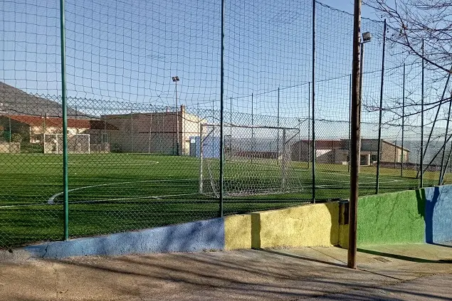 Il campo di calcetto “Luca Pinna” (foto concessa)