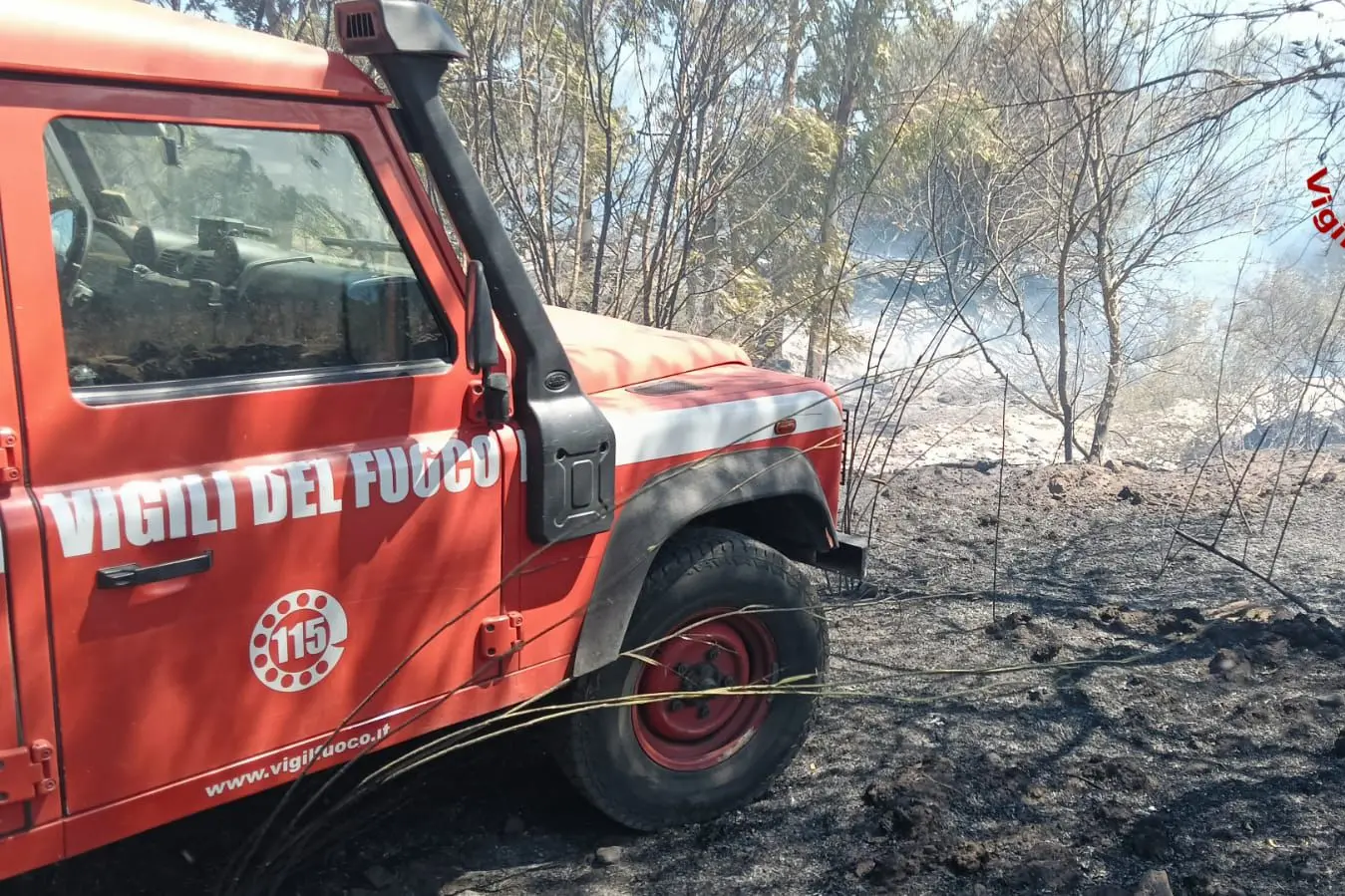 Emergenza incendi in Sardegna (Foto simbolo)