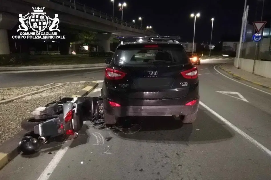 (foto Polizia municipale Cagliari)