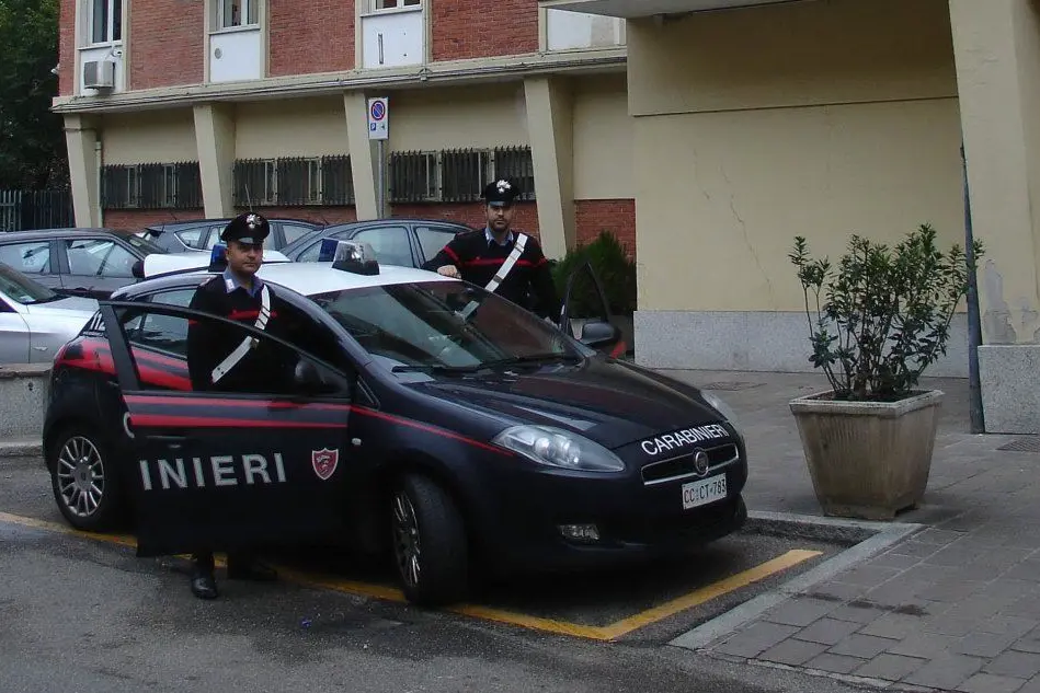 I carabinieri (Archivio L'Unione Sarda)