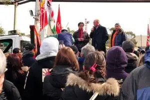 Manifestazione di Eurallumina
