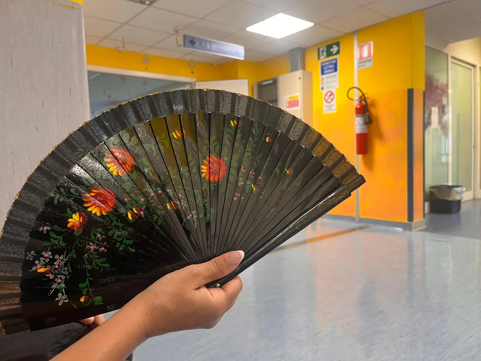Emergenza caldo all'ospedale Oncologico