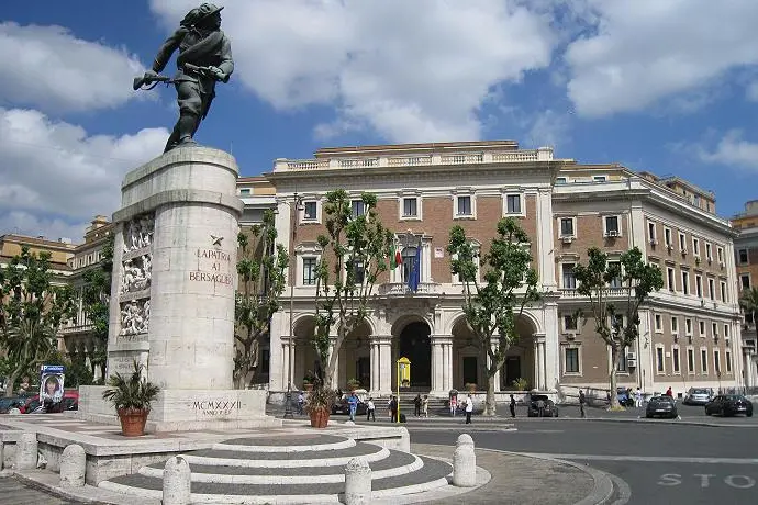 Il ministero di Porta Pia a Roma (foto L'Unione Sarda)