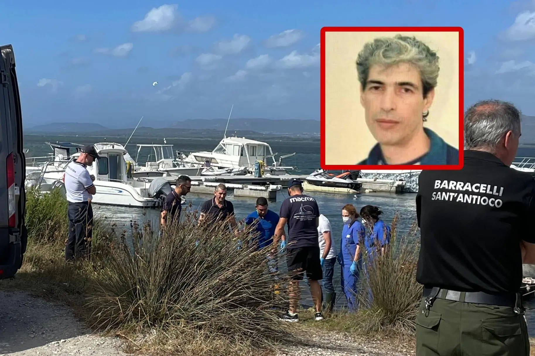 Roberto Brugattu, trovato morto a 58 anni nelle acque del porto di Sant'Antioco (L'Unione Sarda)
