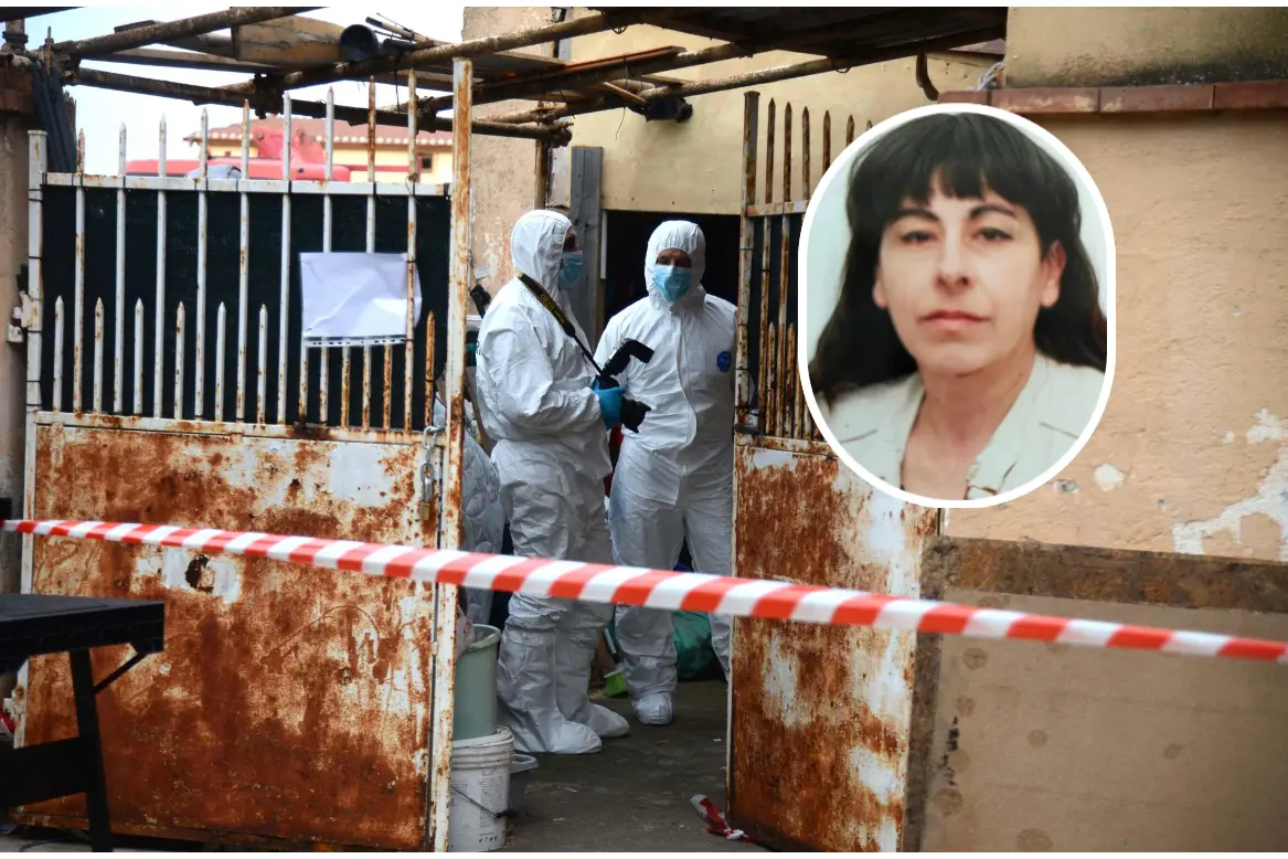 Le indagini dei Ris, nel riquadro Rosa Bechere (Archivio L'Unione Sarda)