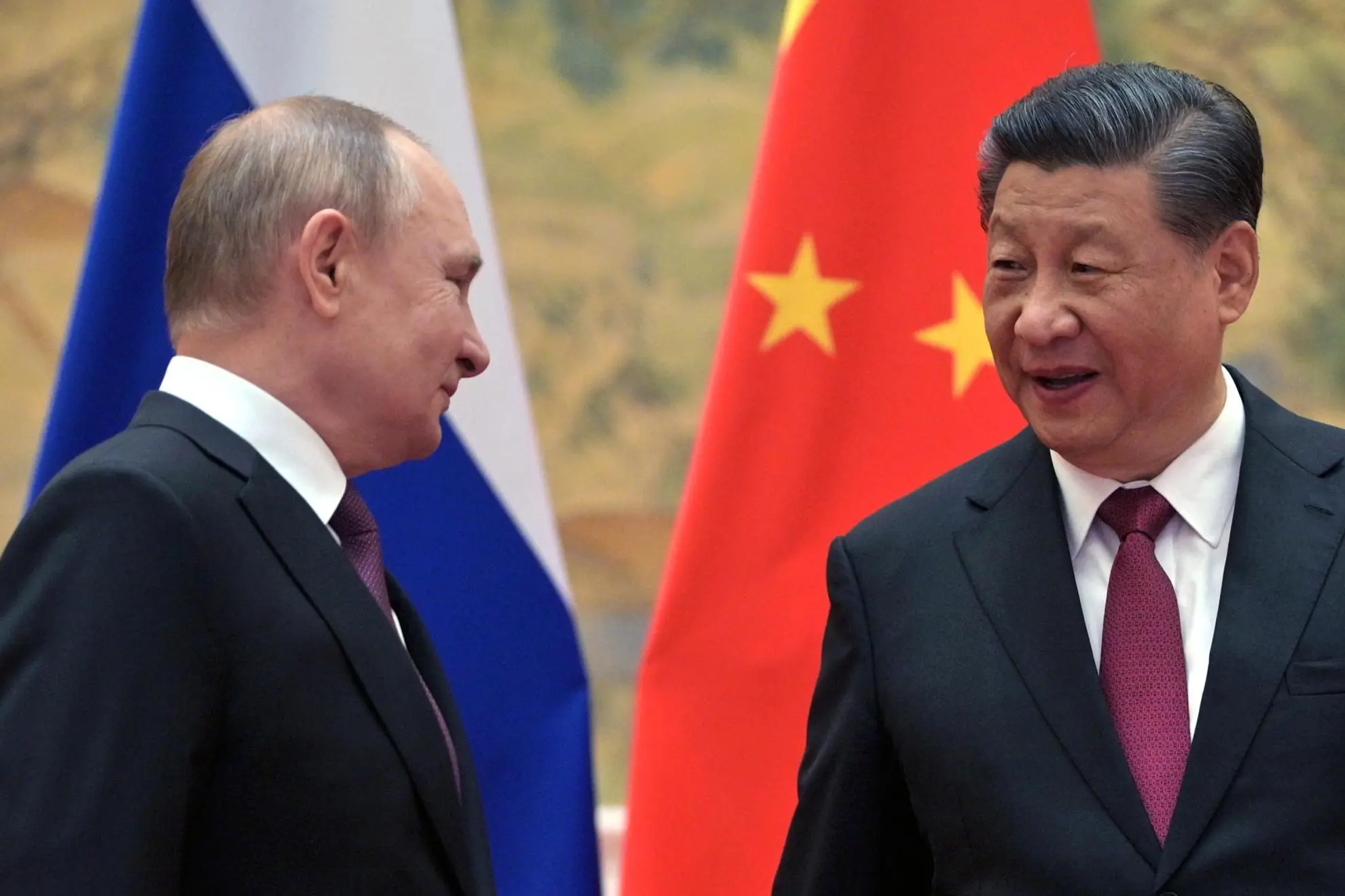 Vladimir Putin e  Xi Jinping (Ansa)
