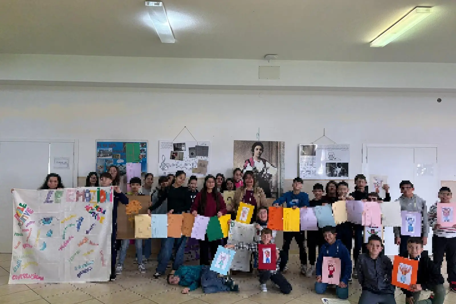 I ragazzi coinvolti nel progetto