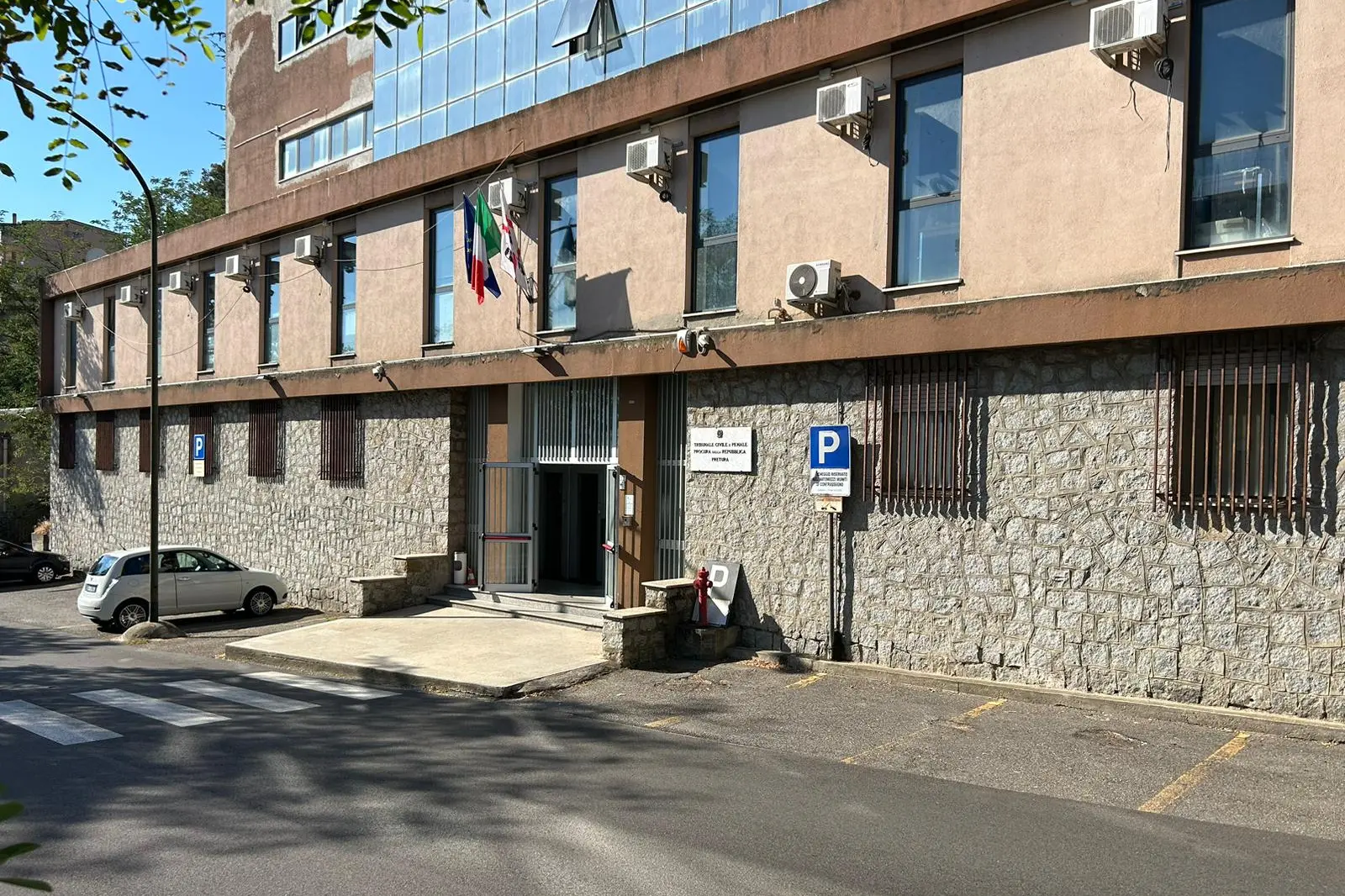Il Tribunale di Lanusei (foto Secci)
