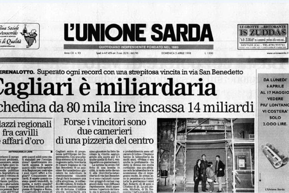 #AccaddeOggi: 5 aprile 1998, Cagliari è miliardaria