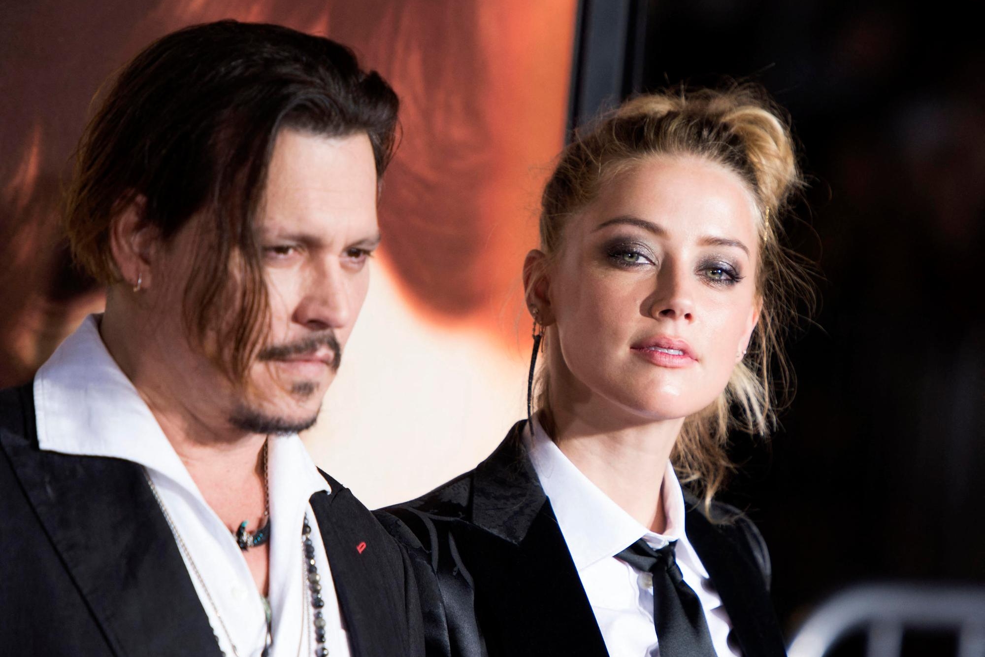Johnny Depp e Amber Heard (Ansa via Afp)