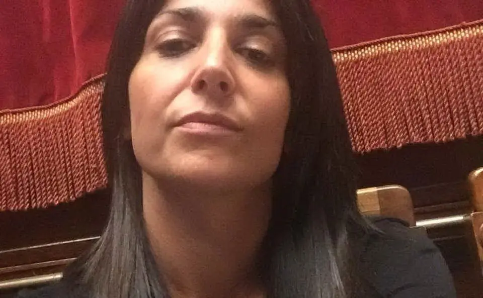 Il deputato sardo del Movimento Cinque Stelle, Emanuela Corda (foto Simone Farris)