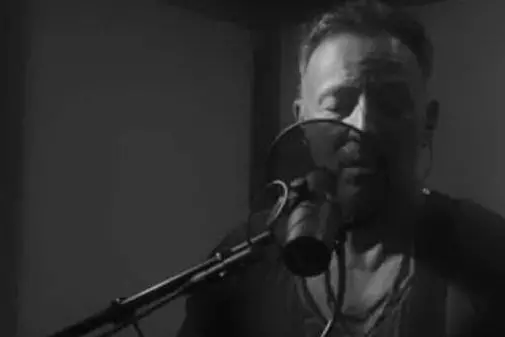 Bruce Springsteen (foto da frame video)