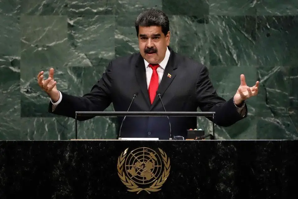 L'intervento di Maduro all'Assemblea Generale dell'Onu (Ansa)