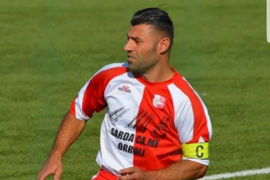 Marco Marcialis, allenatore Orrolese in Promozione (Foto Andrea Serreli)