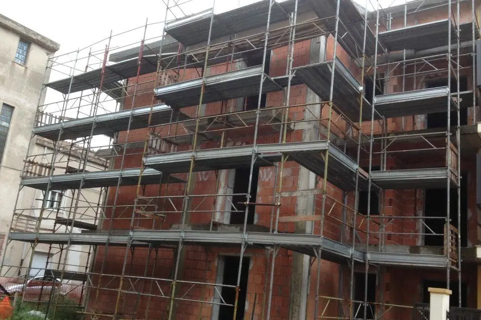 Un cantiere edile