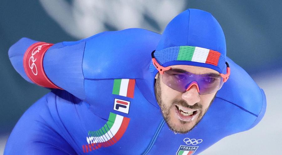 Pattinaggio, Ghiotto sesto nei 10.000 metri