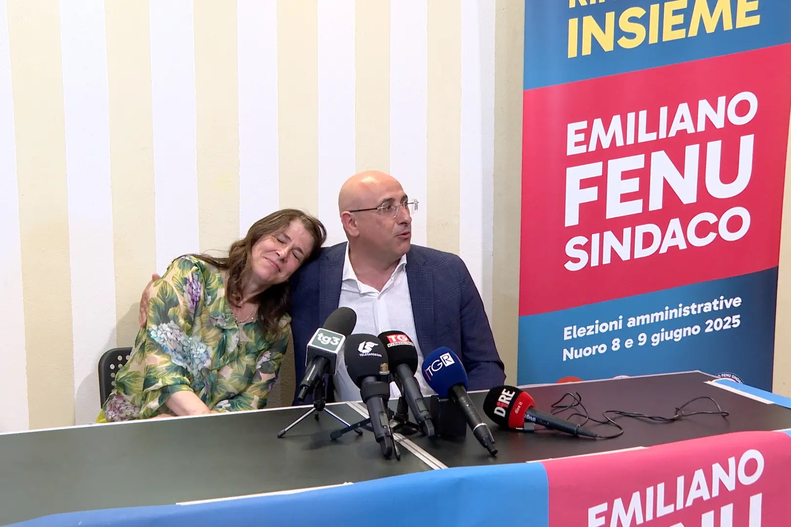 Emiliano Fenu e Alessandra Todde (foto Renzo Gualà)