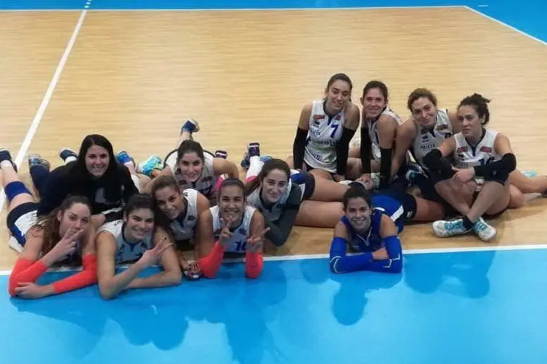 Le ragazze dell'Ariete fanno festa