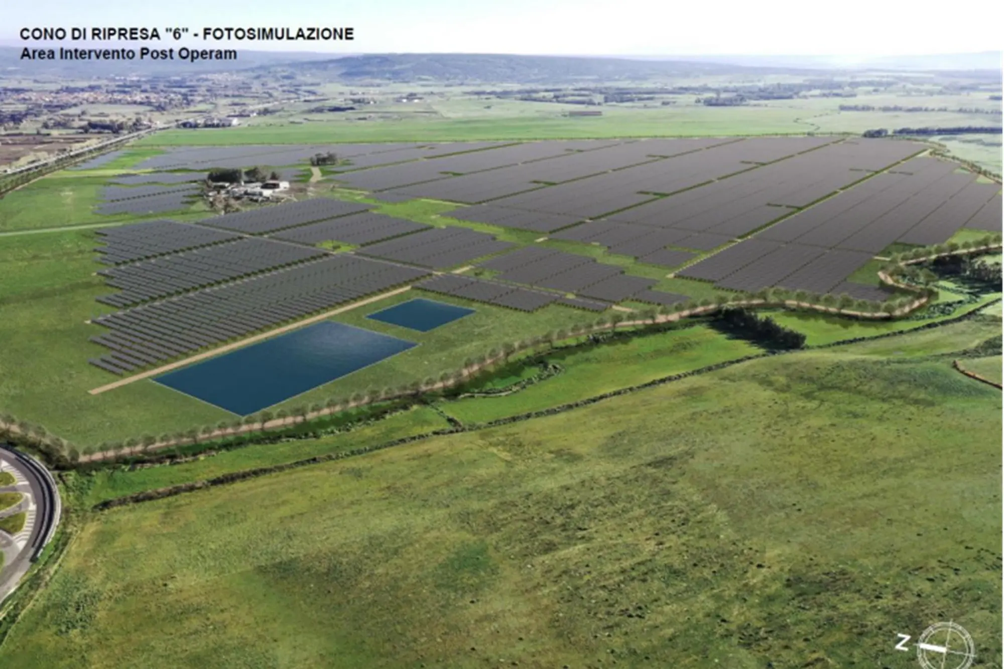 I pannelli agrivoltaici pianificati nell'Oristanese