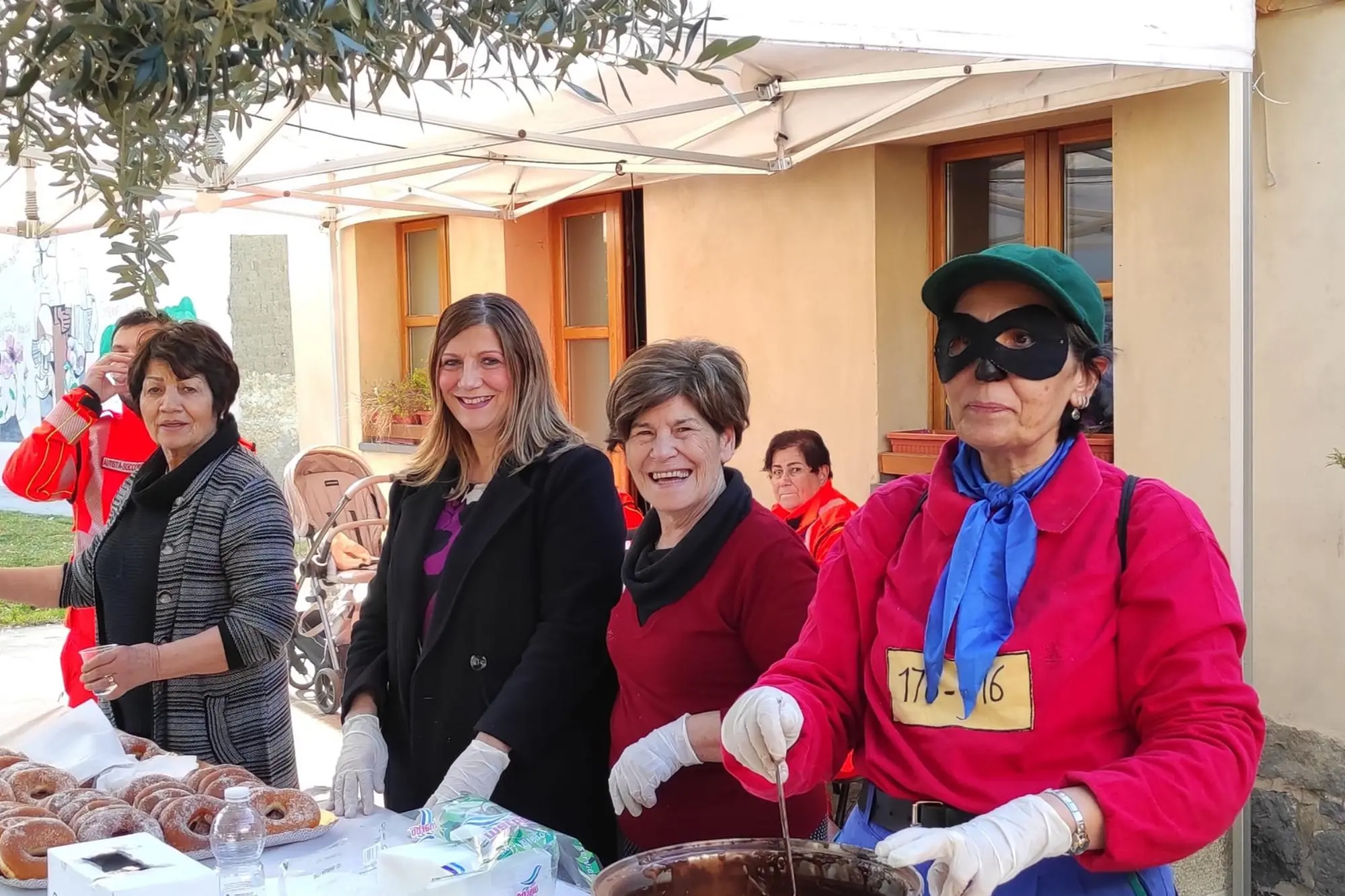 Le volontarie della Pro Loco di San Gavino