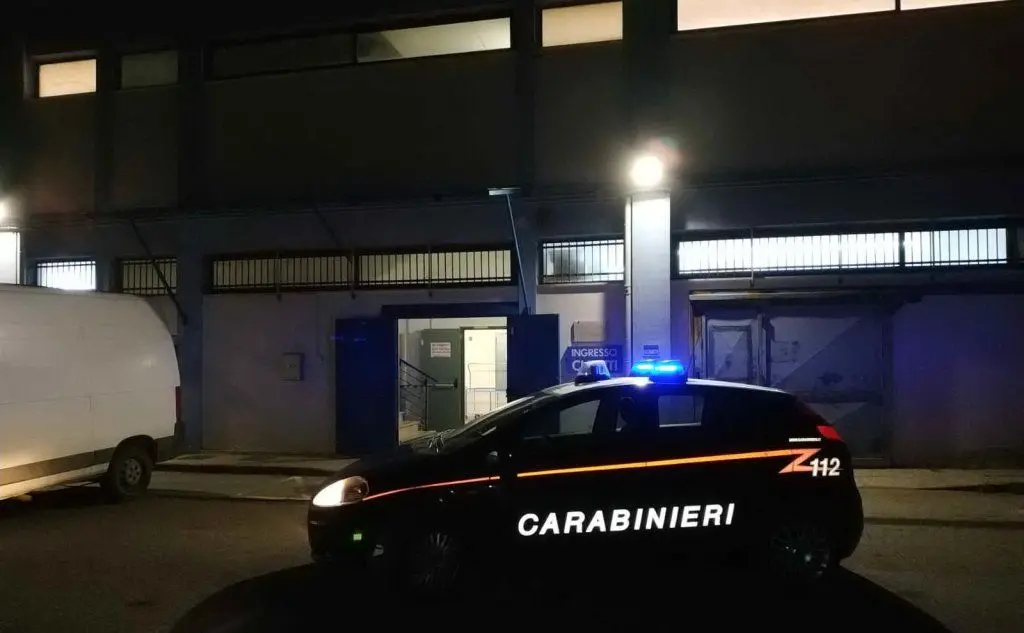 Sul posto i militari (foto Carabinieri)