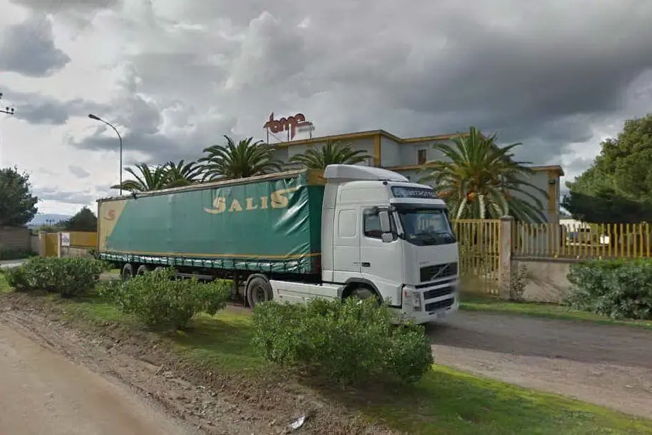 La zona della rapina (foto Google Maps)