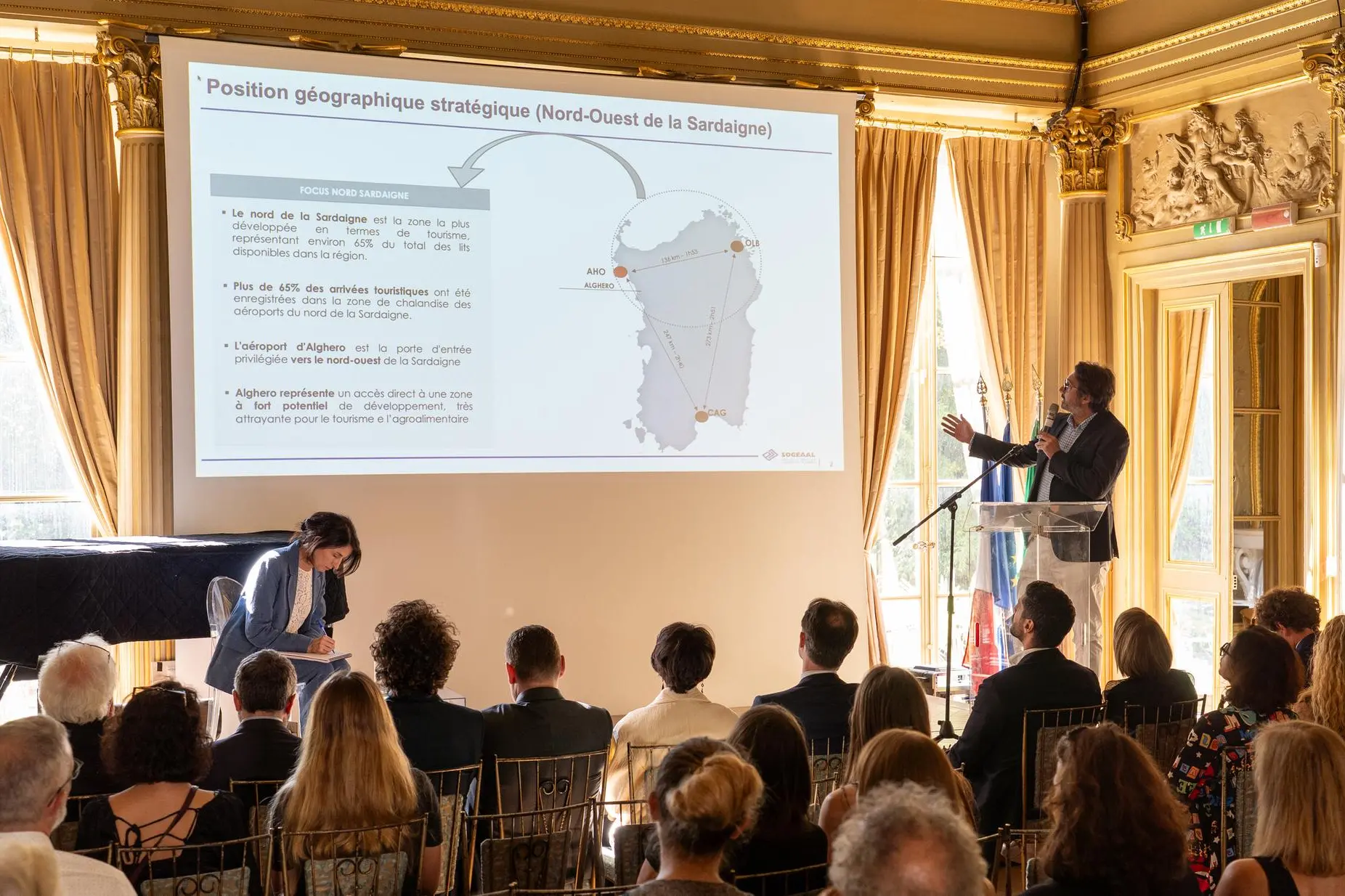 La presentazione del nuovo volo
