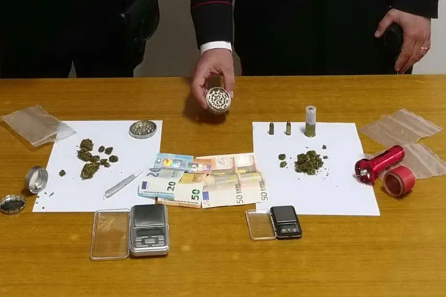 La droga sequestrata