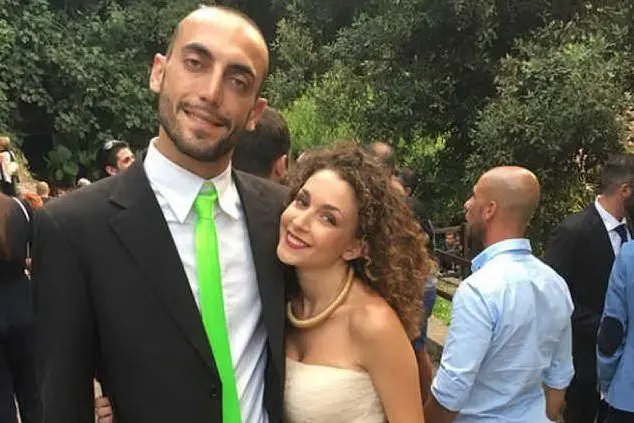 Andrea Schintu e Roberta Migheli (foto da Facebook)