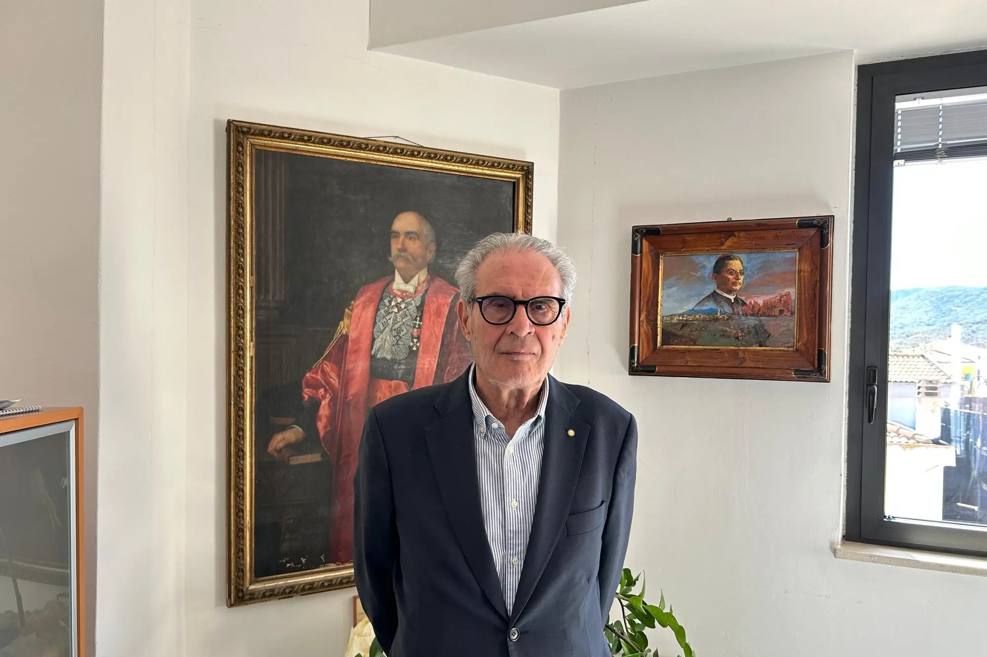 Francesco Cicero, 78 anni, commissario straordinario di Tortolì (foto Secci)