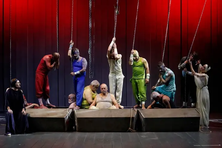 Una foto di scena (di Jo Fenz)