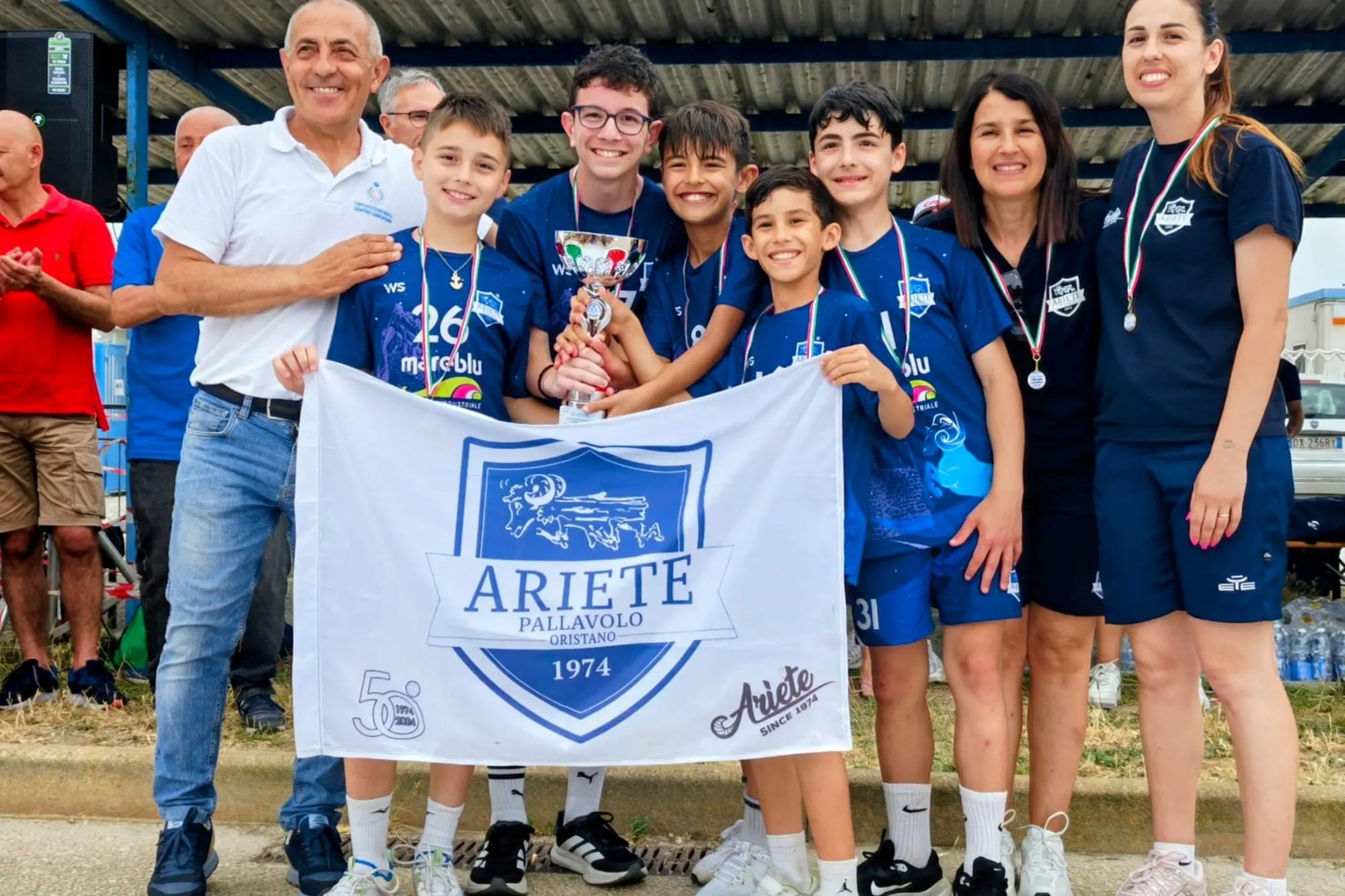 L’Ariete under 13 maschile (foto concessa)