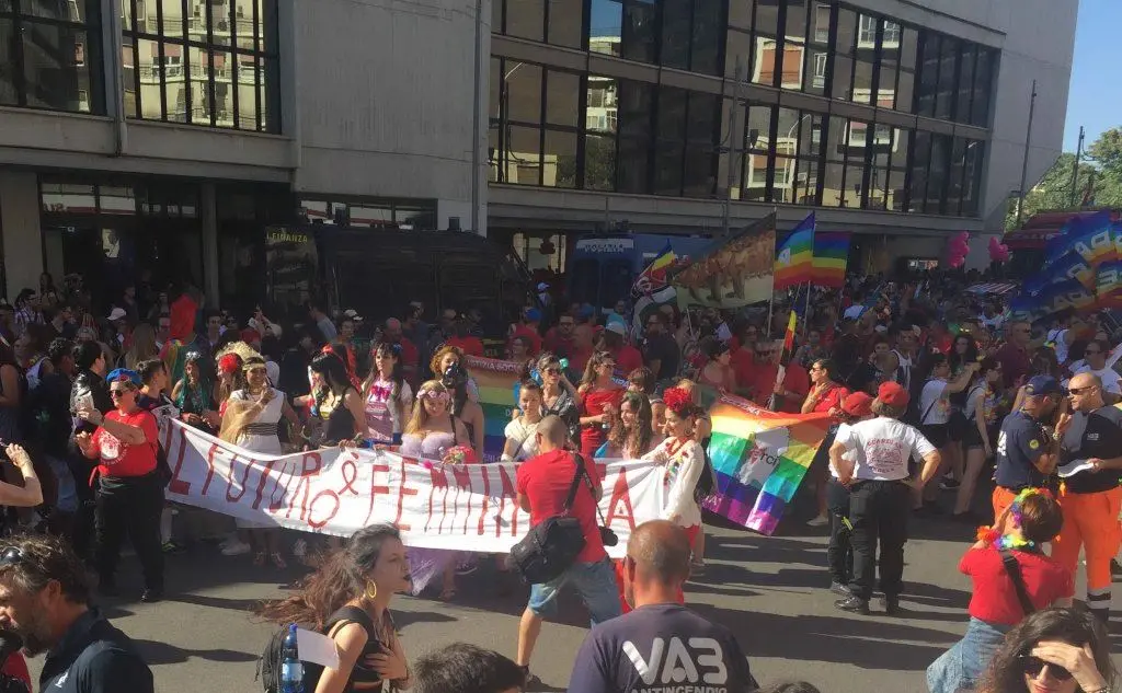 Sardegna Pride, a Cagliari sfila l'orgoglio gay