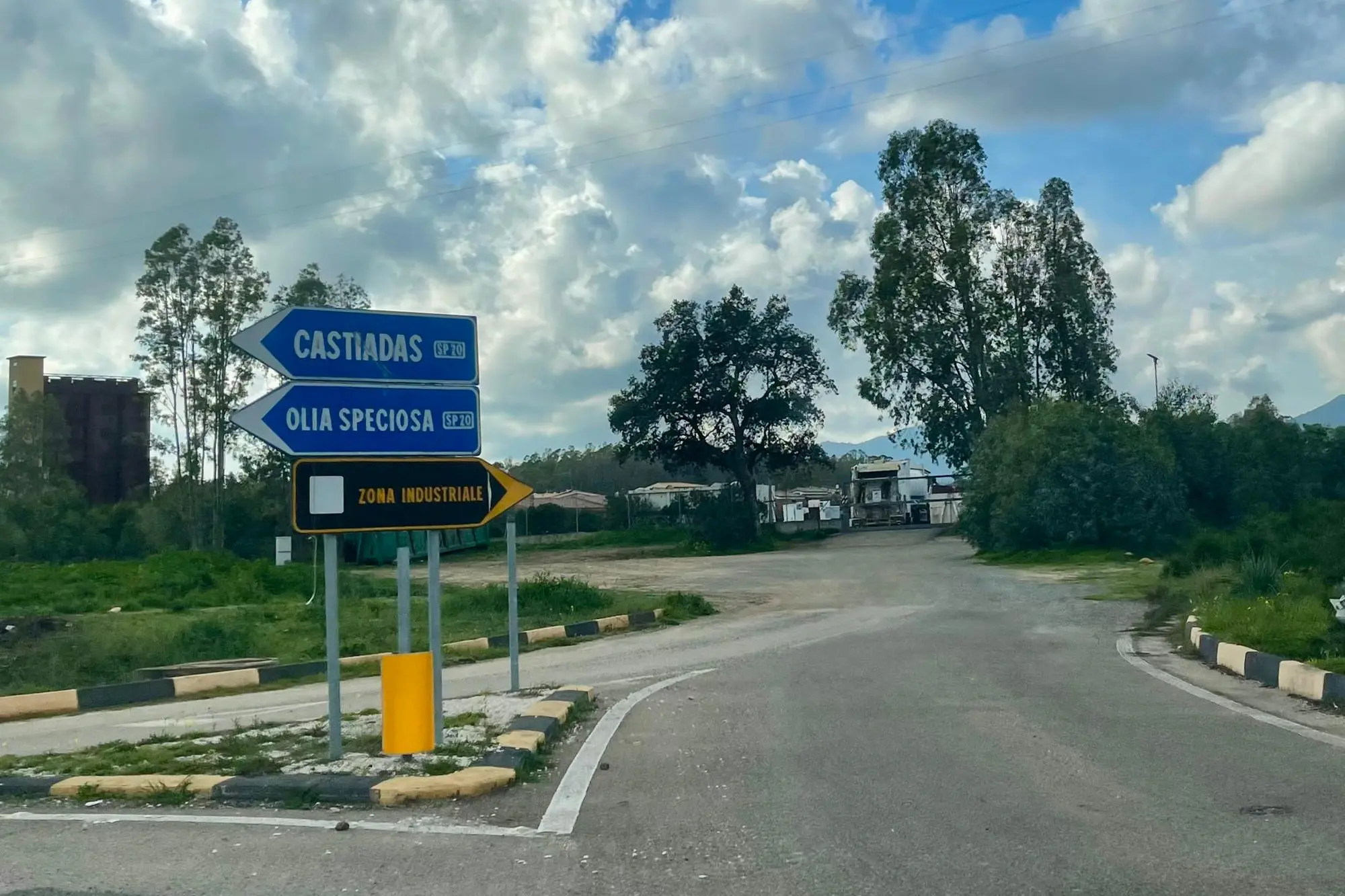 Castiadas, zona industriale (foto Agus)