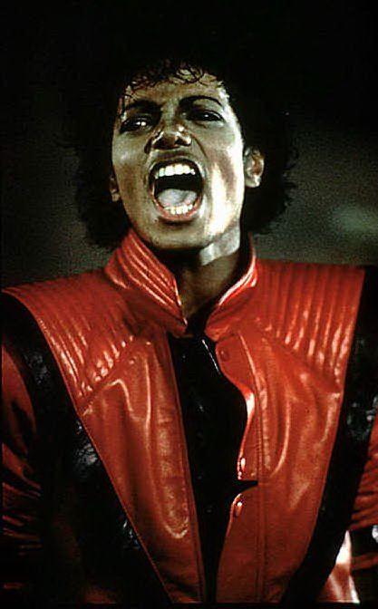 Nel video di \"Thriller\"