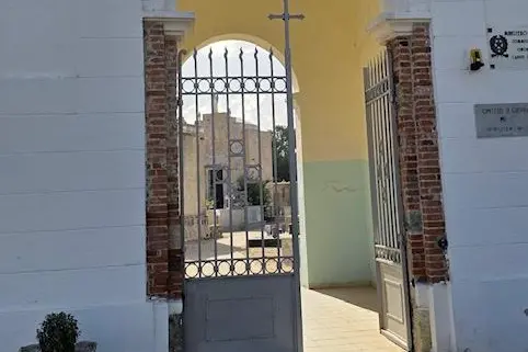 Il cimitero (foto concessa)
