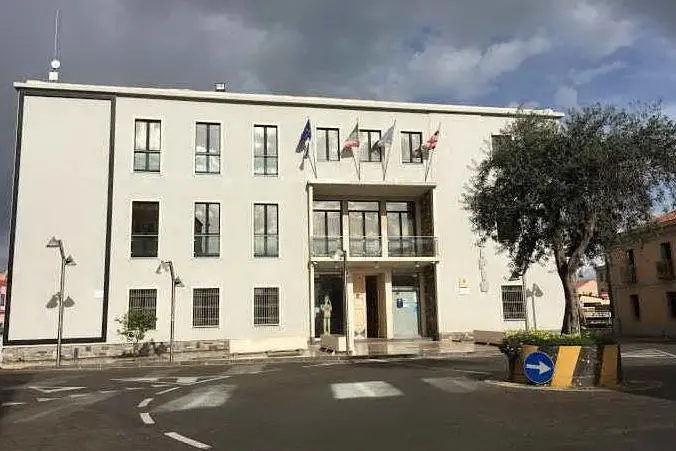 Il municipio di Cabras