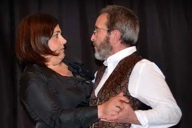 Una scena della commedia