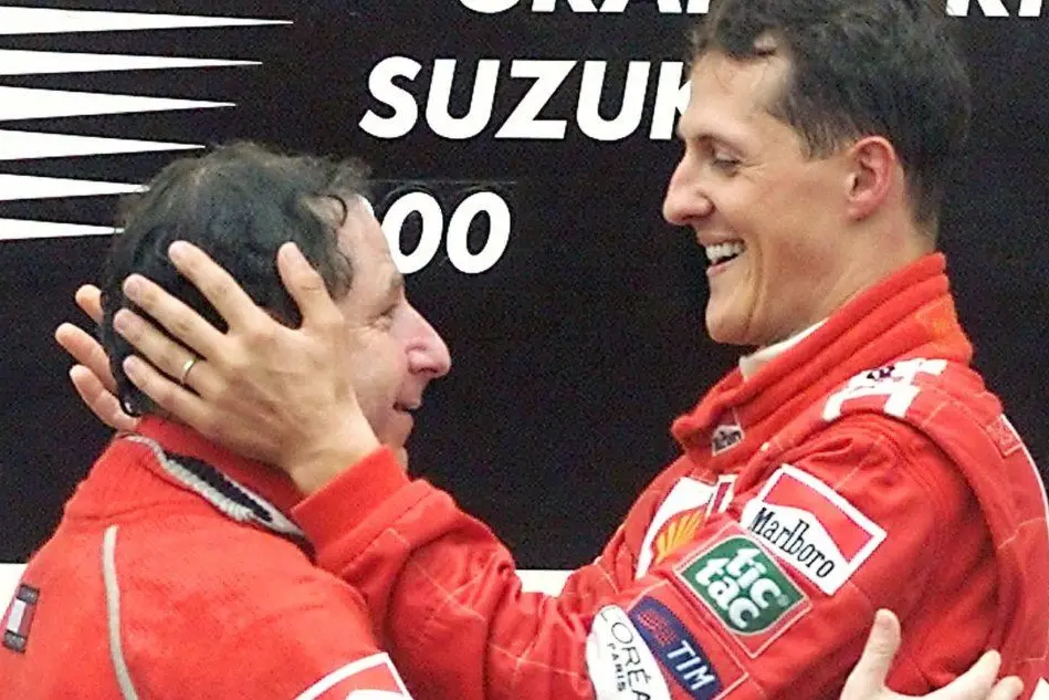 #AccaddeOggi: 8 ottobre 2000, Michael Schumacher vince il Gp di Suzuka e riporta il Mondiale in casa Ferrari dopo 21 anni d'attesa (Ansa)