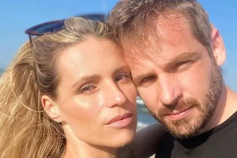Michelle Hunziker e Tomaso Trussardi (foto Instagram)
